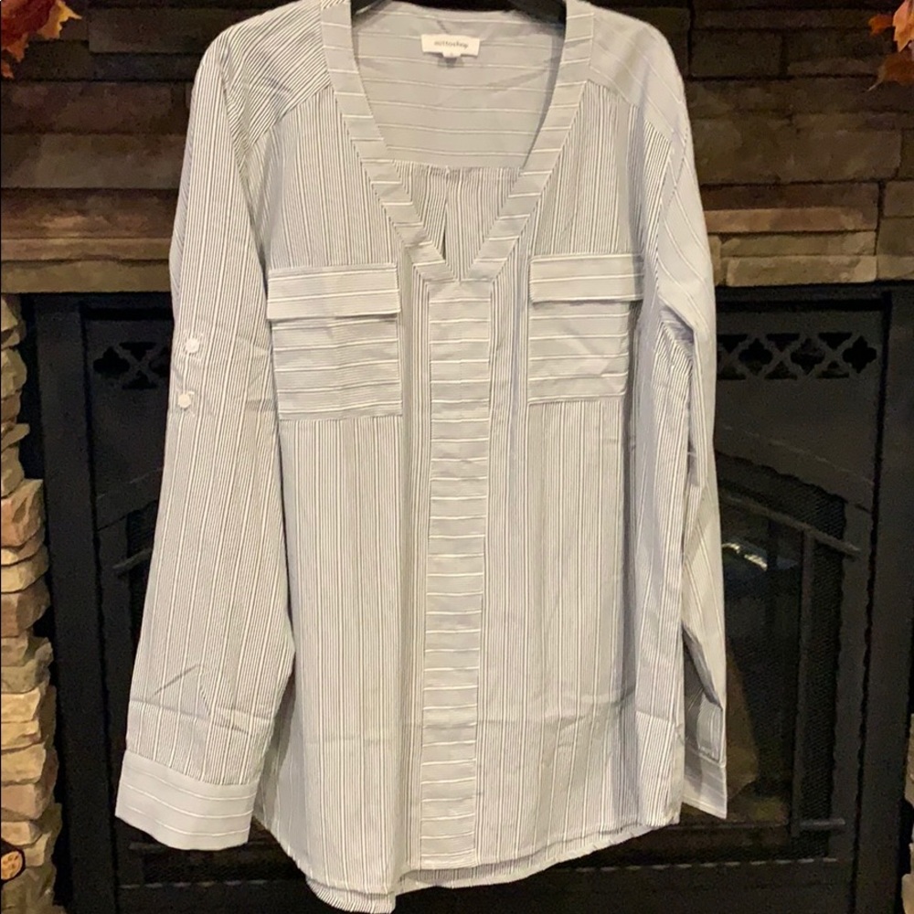 🌼 4/$20 Mittoshop striped tunic